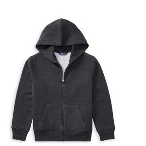 Polo by Ralph Lauren Kids Charcoal Full-Zip Hoodie